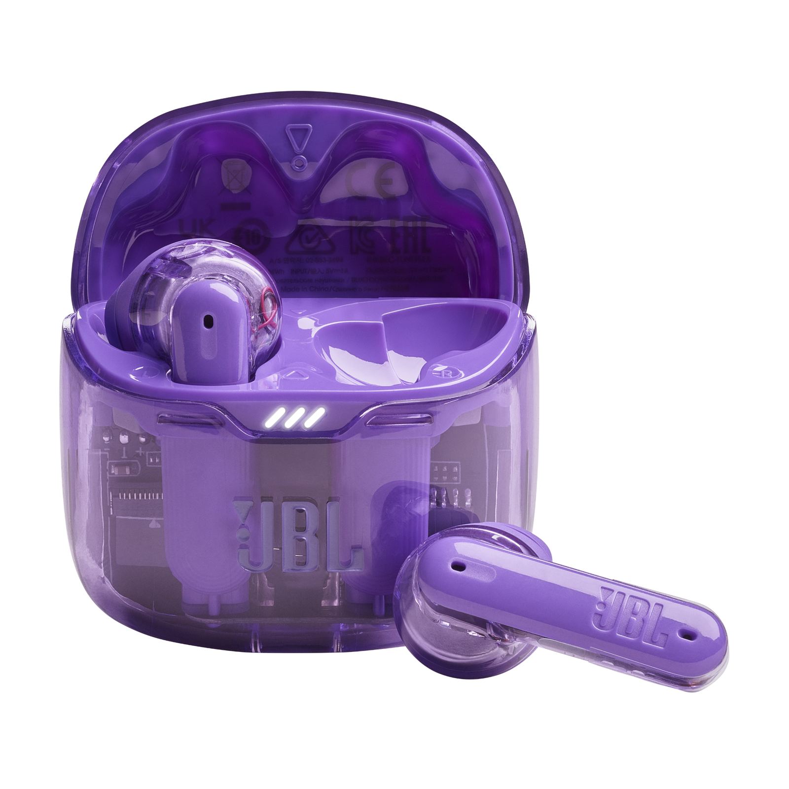 JBL Tune Flex Ghost Edition Purple Ghost In-Ear Headphones